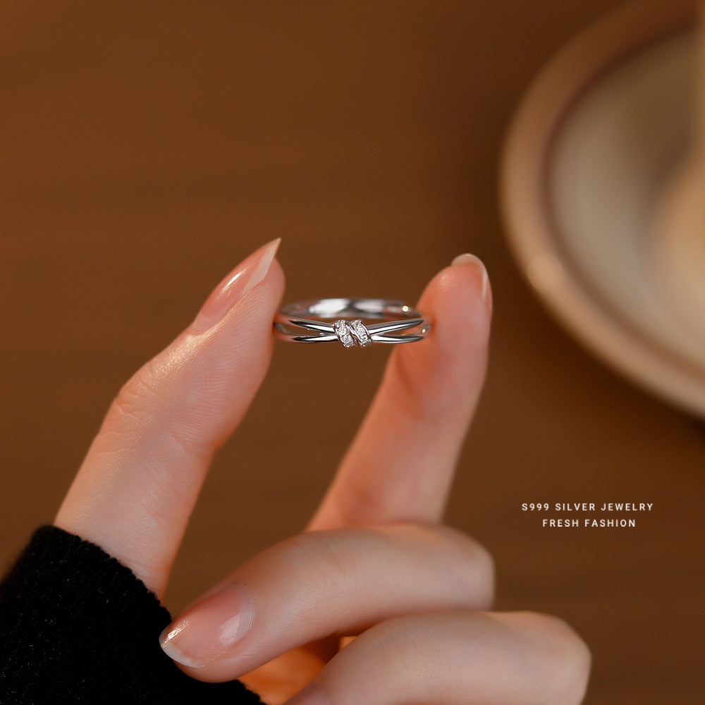 Simple High Sense Design Thousand Valentine's Rings