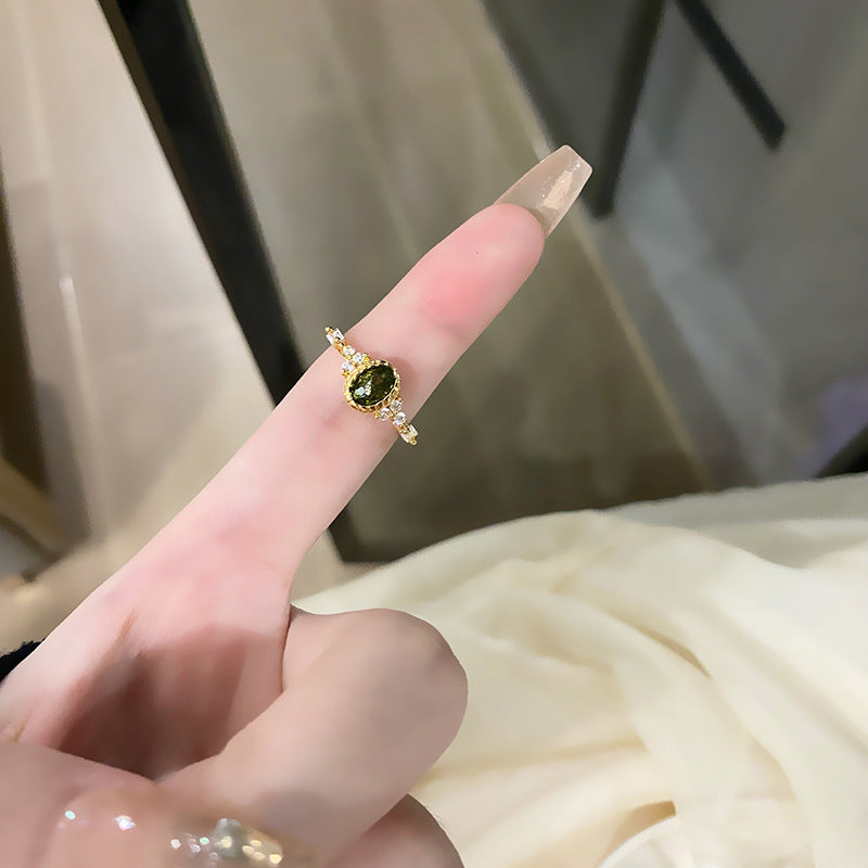 Female Simple Stylish Personality Vintage Accessories Rings