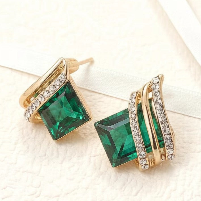 Elegant High Sense Rhinestone Female Crystal Simplicity Personalized Rings