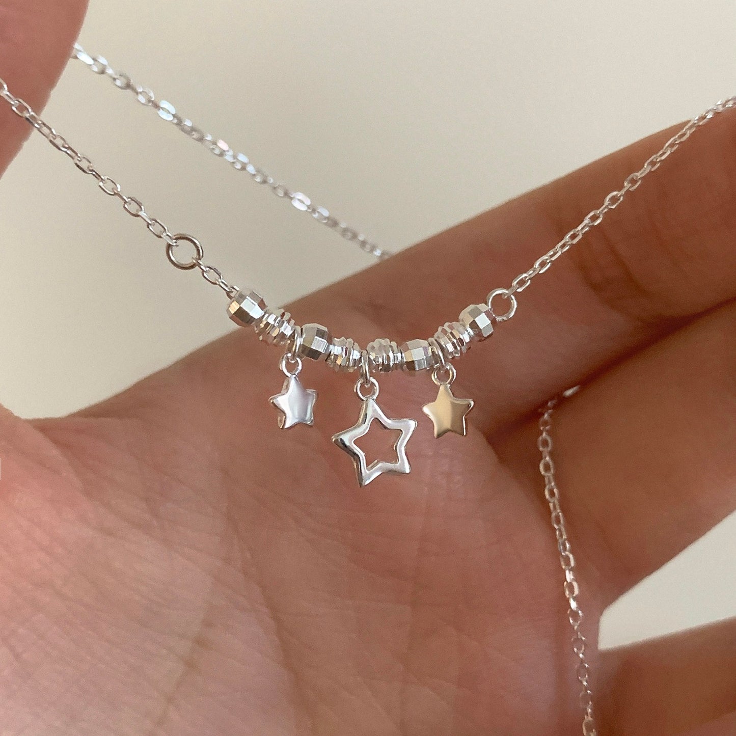 Luxury Disco Jumping Beads For High-grade Elegant Refined Grace Sweet Necklaces