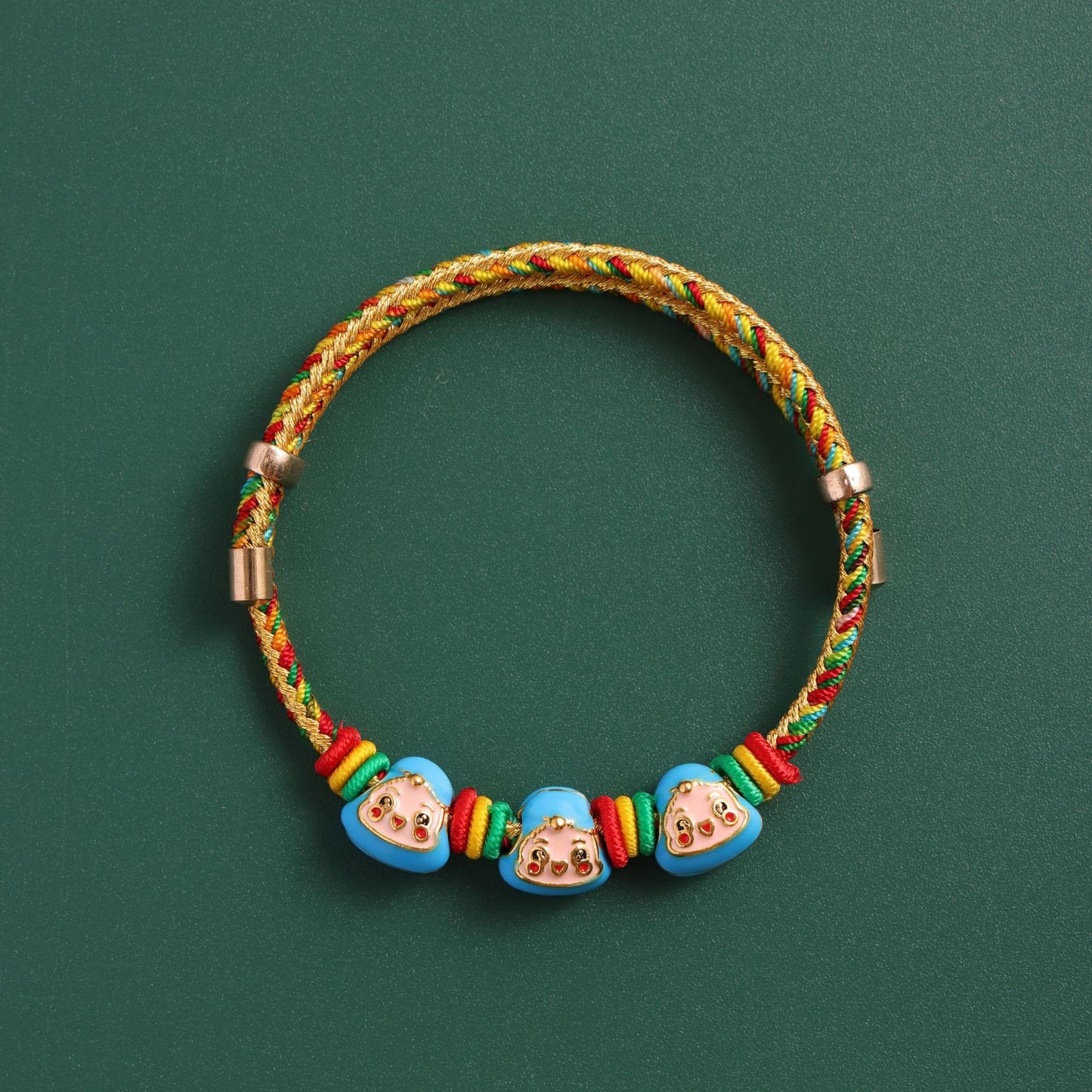 Festival Colorful Rope Handmade Braided Wire Bracelets
