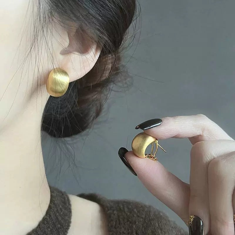 Female Light Luxury High Sense Fashionable Versatile Simple Earrings