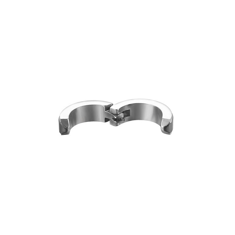 Steel Clips Clip Pseudo See Electricity With Earrings
