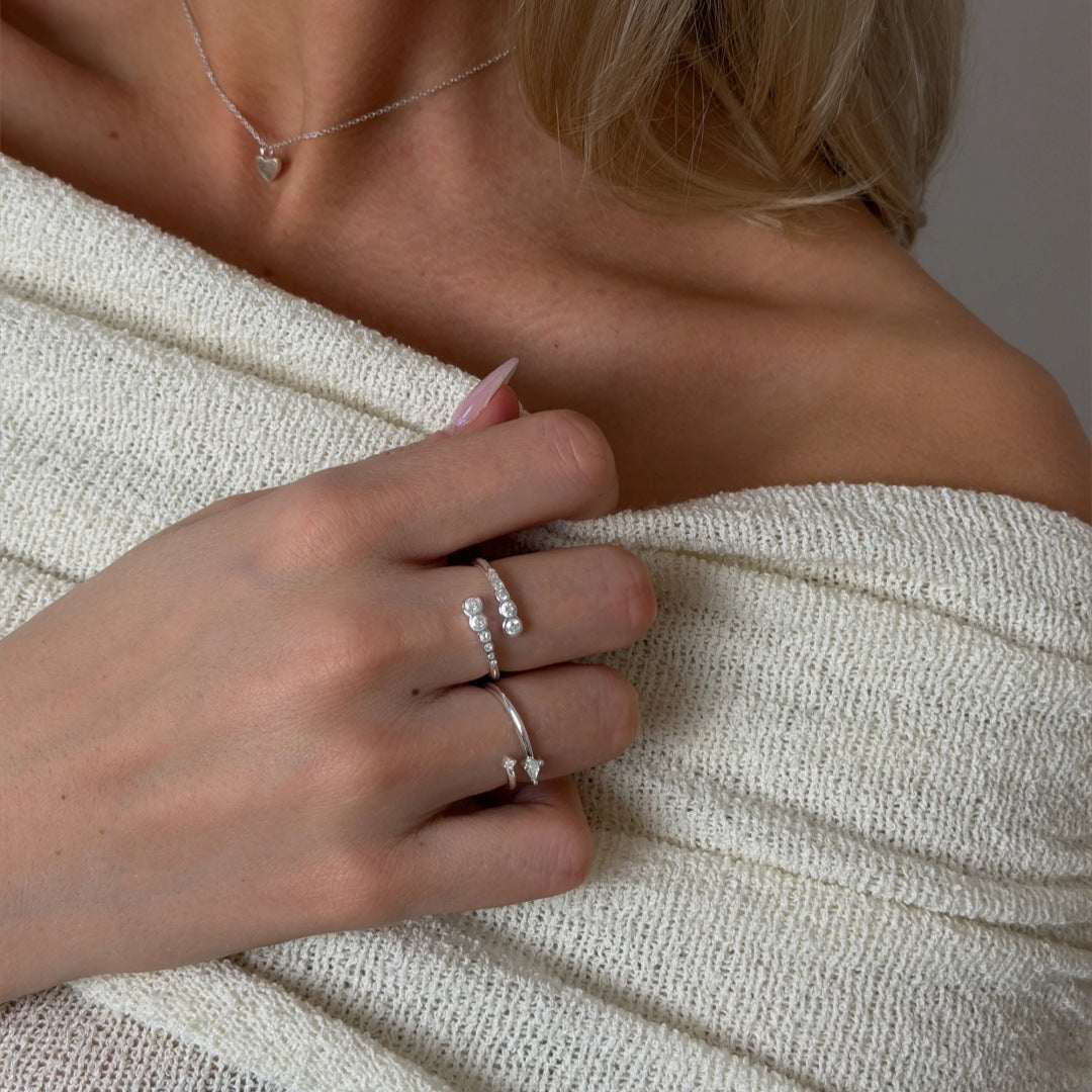 Design Advanced Metal Copper Plated Real Ring