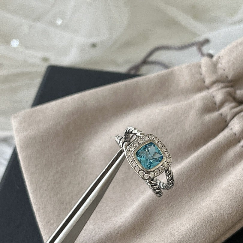 Cool Comfortable Simple Zircon Popular Button Rings