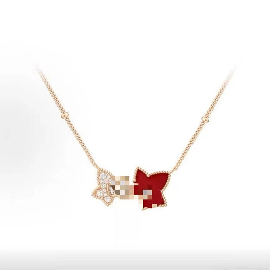 Champagne Double Star Female Tang Wei Necklace
