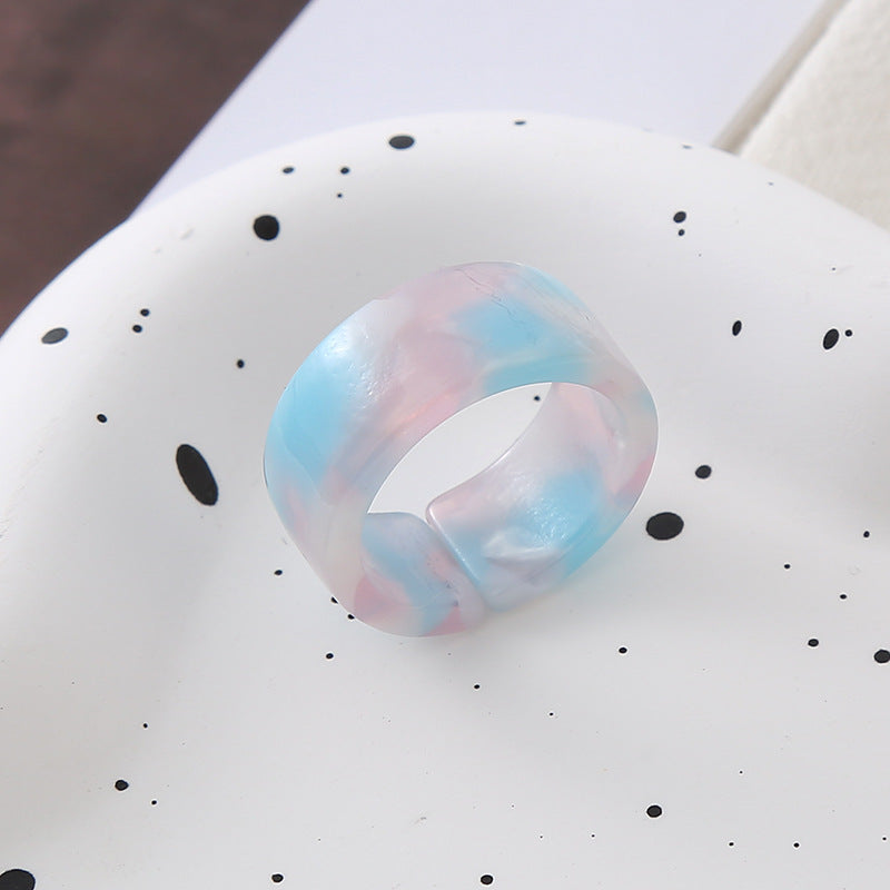 Female Sweet All Match Index Finger Circle Ring