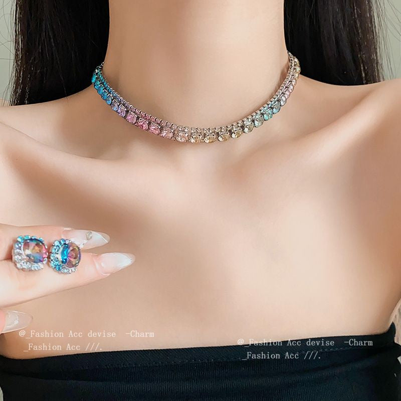 Palace Style Temperamental Minority Clavicle Chain Light Necklaces