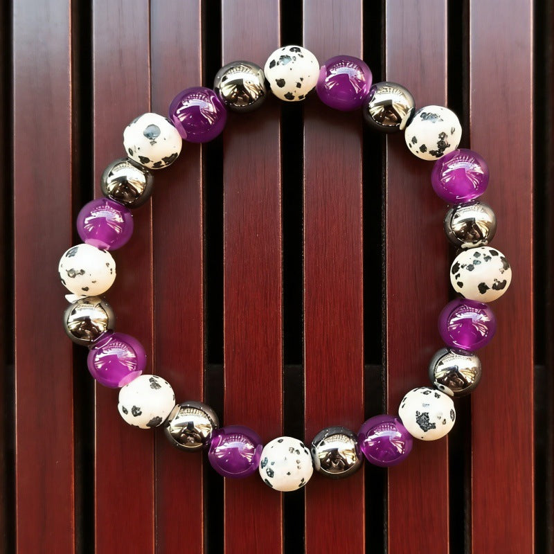 Glamorous Slouchy Attractive Natural Stone Crystal Bracelets