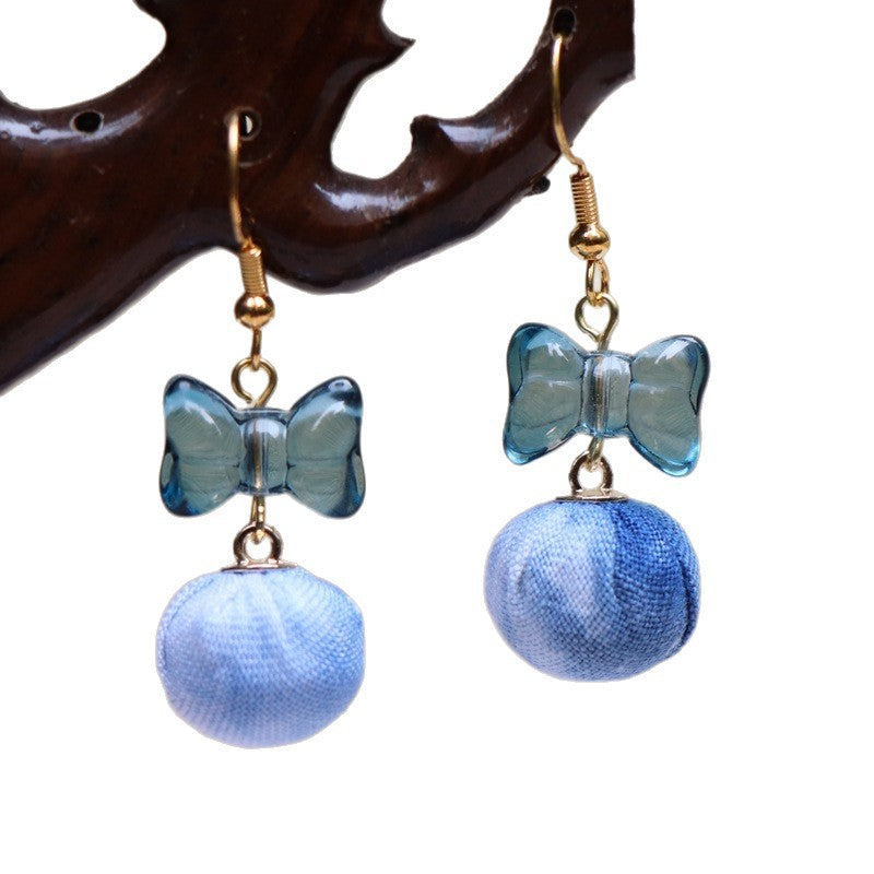 Style Chinese Traditional Cheongsam Vintage Senior Earrings