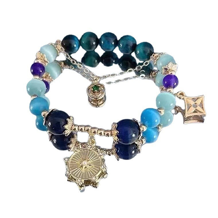 Derived Stray Two-dimensional Celebrity Impression Beaded Personality Bracelet