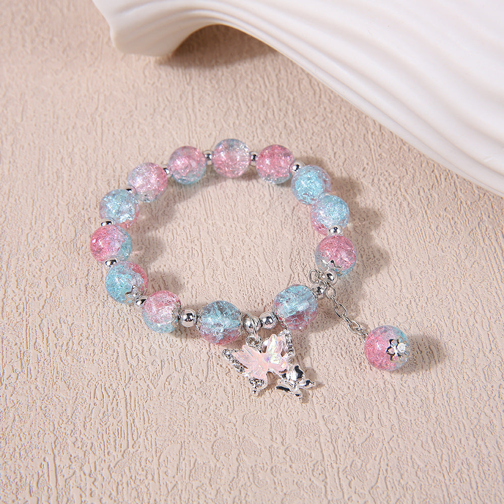 Beaded Design Hot Flower Crystal Trendy Bracelets
