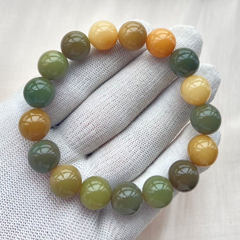 Bodhi Candy Color Single Circle Pliable Temperament High Throw Three Bracelets