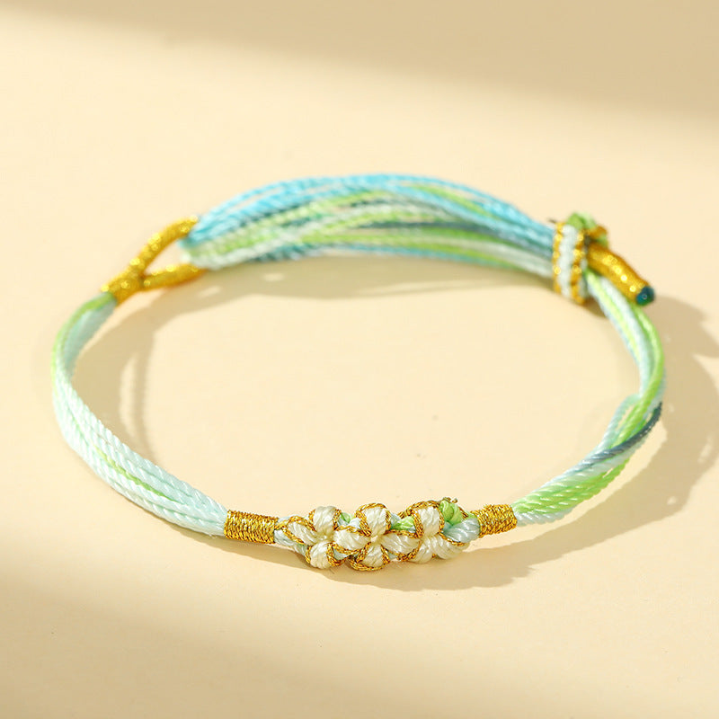 Children's Dragon Boat Festival Colorful Rope Hand-woven Small Bracelets
