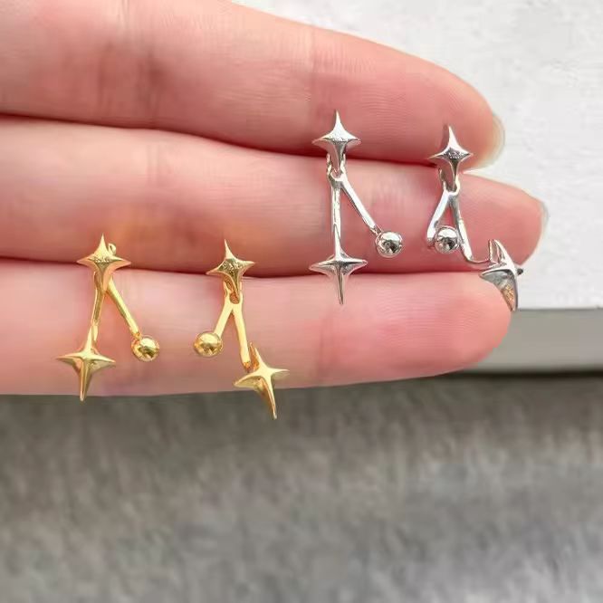 Women's Light Luxury High Sense Personalized Minority Ear Earrings