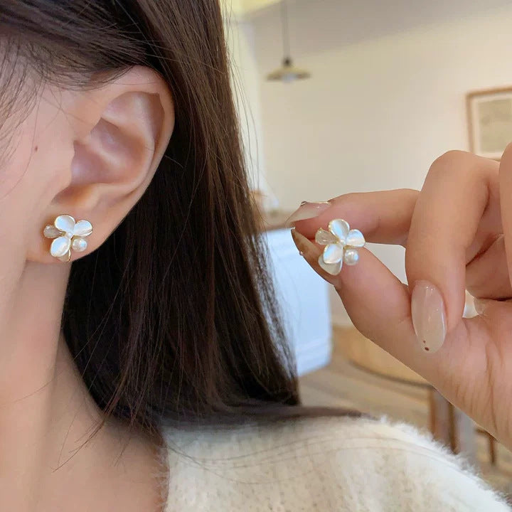 Women's Zircon Tassel Light Luxury High Sense Stud Earrings