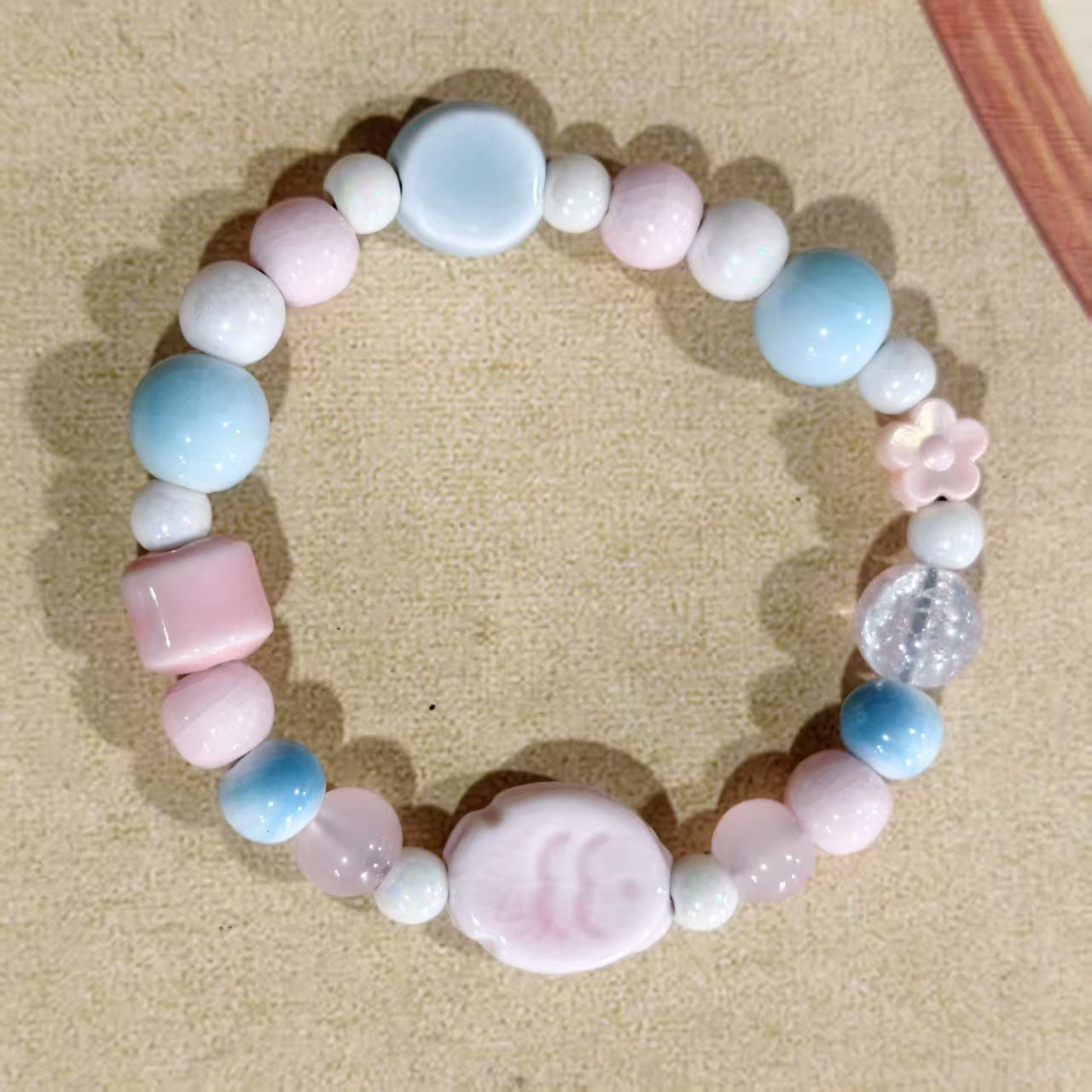 Alloy Ceramic Ethnic Style Single Handmade Filament Bracelet