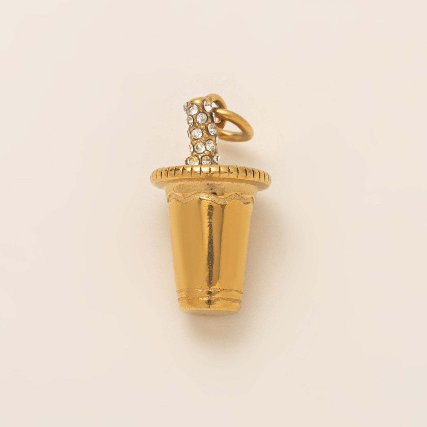 Innovative Volleyball Hockey Furnace Vacuum Gold Pendants