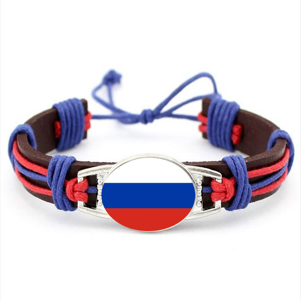Italy World Cup National Flag Parachute Bracelets