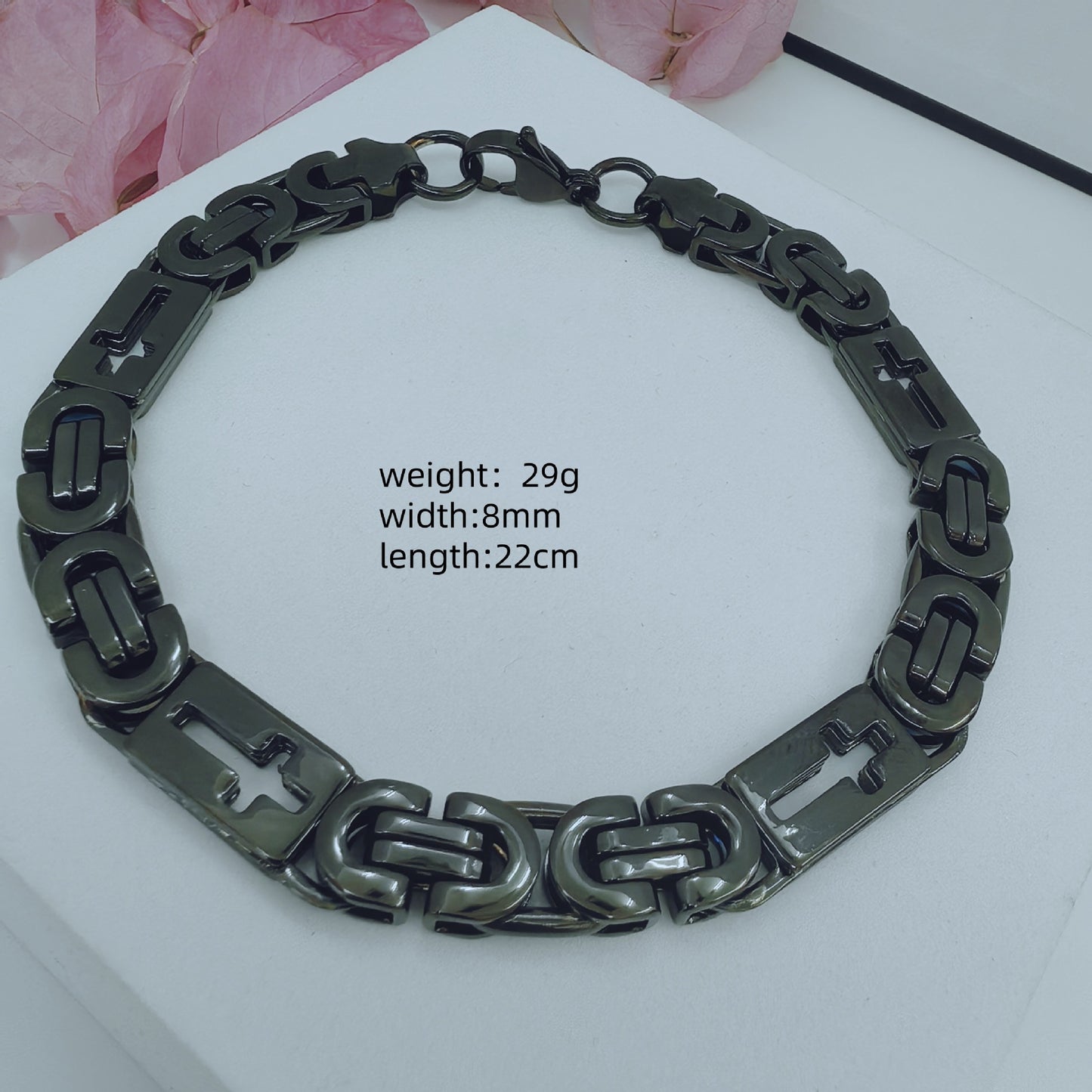 Fashion Trendy Unique Man's Stainless Steel Necklace