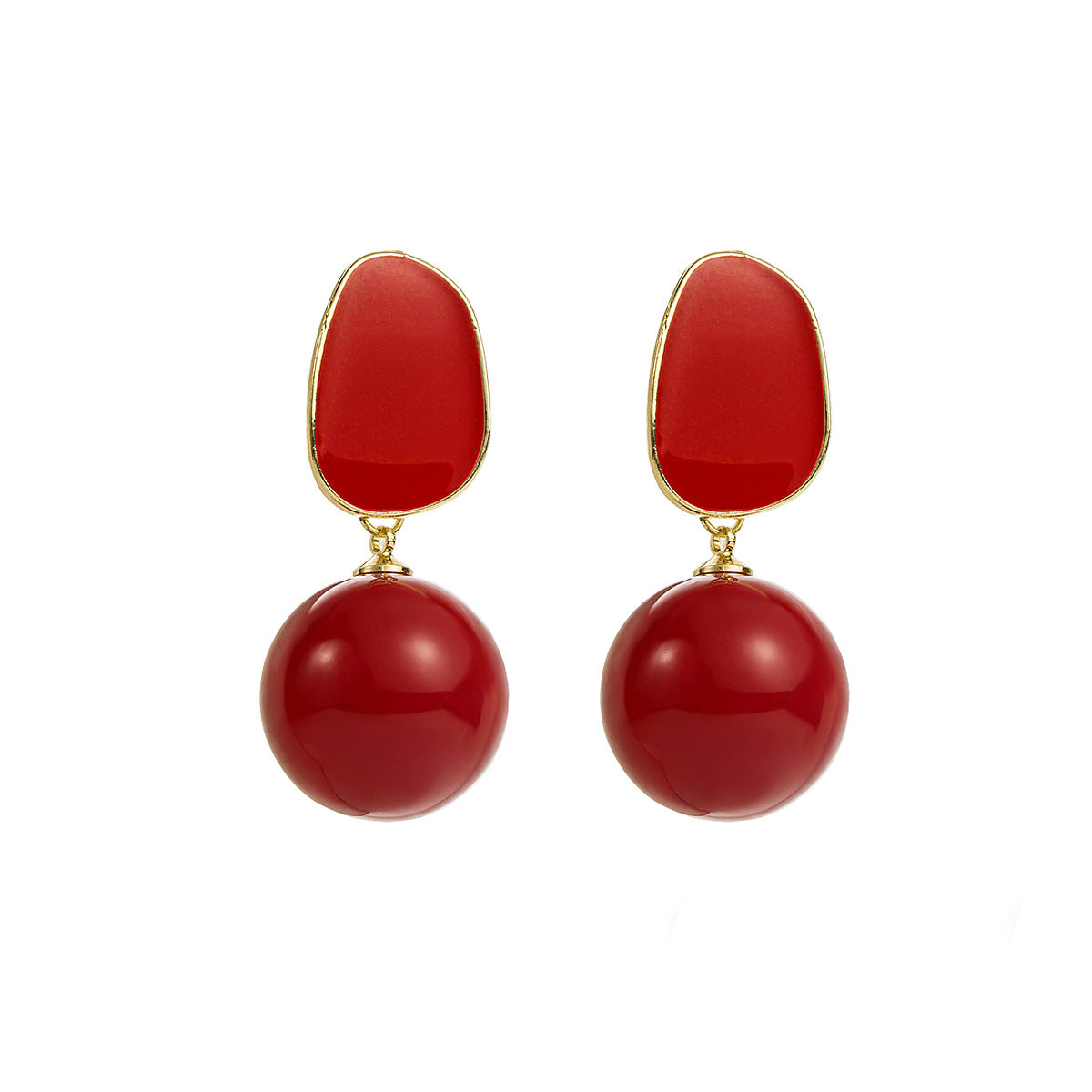 Women's Fashion Personality Style Pearl Trendy Grace Earrings