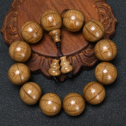 Materials Nine Wood Crafts Buddha Beads Bracelets