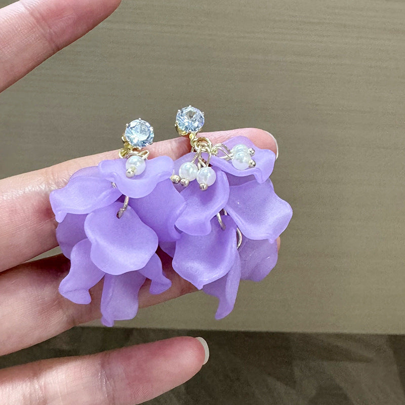 Super Fairy Mori Style Atmosphere Simple Earrings