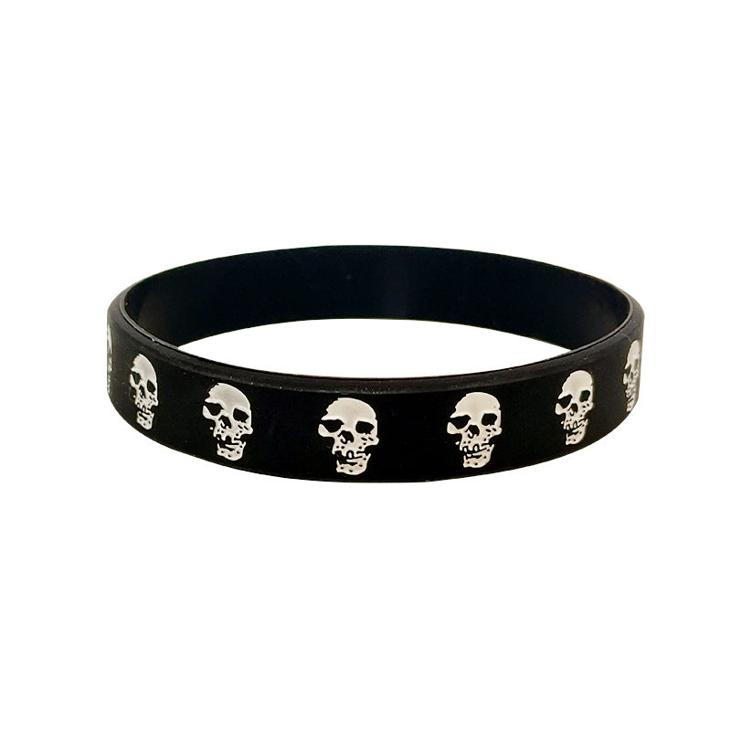 Street Dance Band Appetizer Silicone Wristband Bracelets