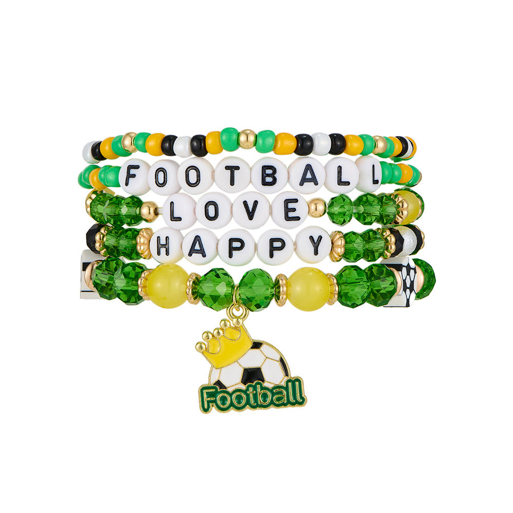 American Mexico World Cup Football Shoes Bracelet