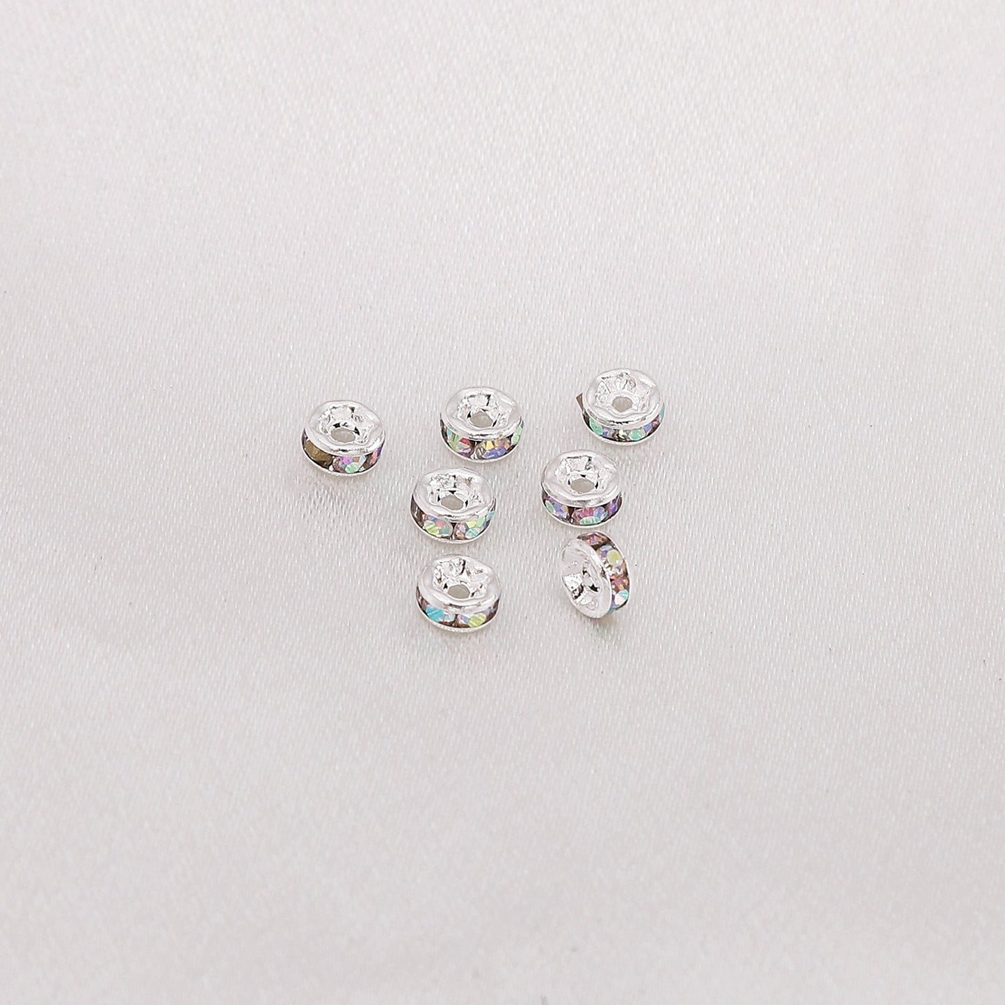 Versatile Hoop Floral Ball Separator Beads Jewelry Accessories