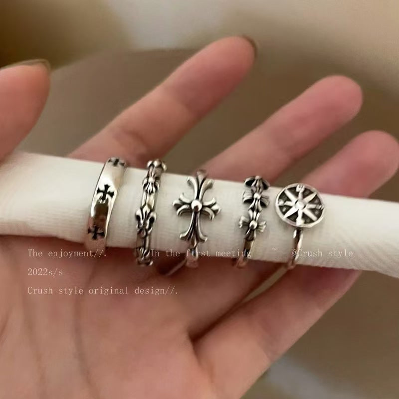 Open Female Design Simple Stylish Personality Rings