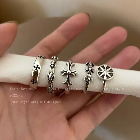 Open Female Design Simple Stylish Personality Rings