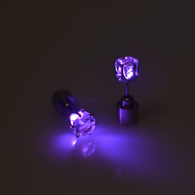 Women's & Men's Ear Cheer Bar Supplies Concert Gifts Flash Trendy For Couple Earrings