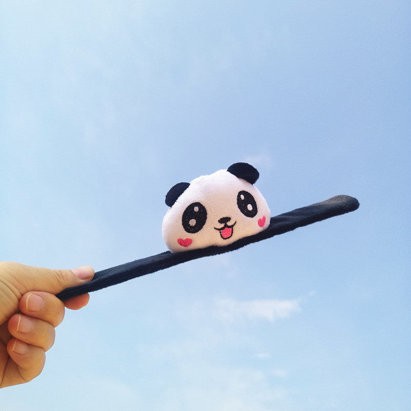Pop Cartoon Cute Stand Up Panda Slap Bracelet