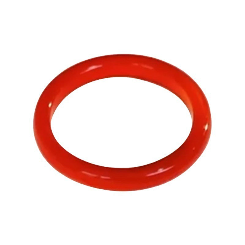 Colored Glaze Cold Style Couple Trendy Female Ring