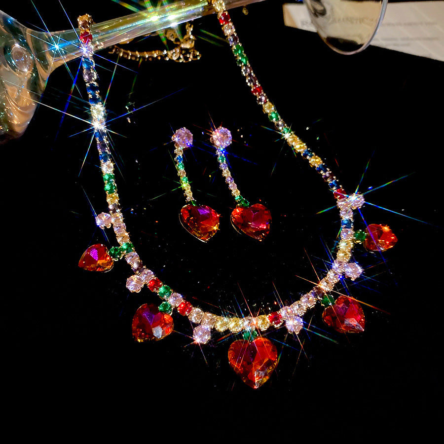Elegant Drop Round Light Luxury Minority Necklaces