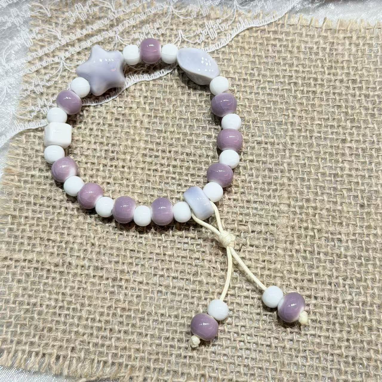 Ceramic Good-looking Beaded Girlfriends Gift Travel Bracelets
