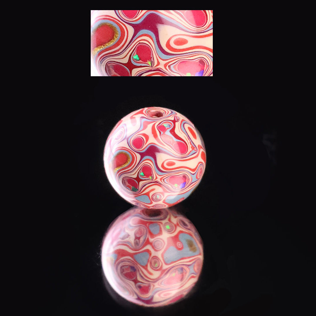 Paint Beads Opal Loose Wooden Beaded Rosewood Embryo Single Bracelets