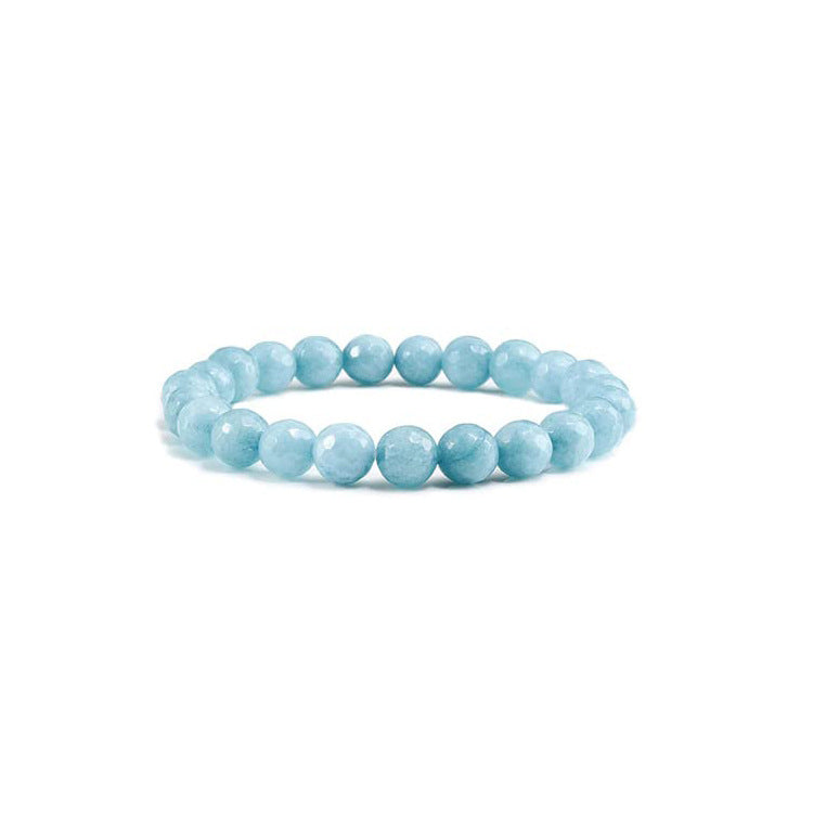 Women's Opal Natural Crystal Stone Beads Elastic String Bracelets