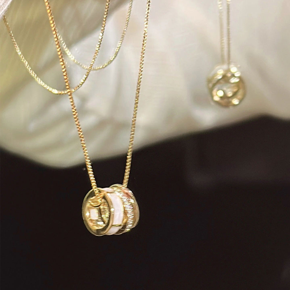 Fritillary Small Waist Female Summer Light Luxury Minority Necklaces