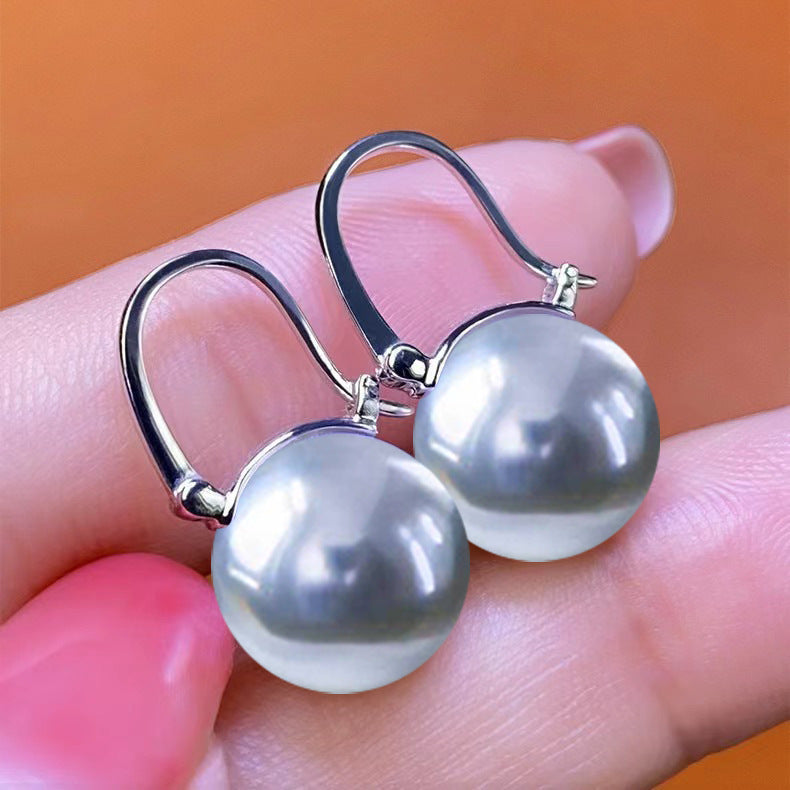 Shell Pearl Parvenu Gold Imitation White Rings