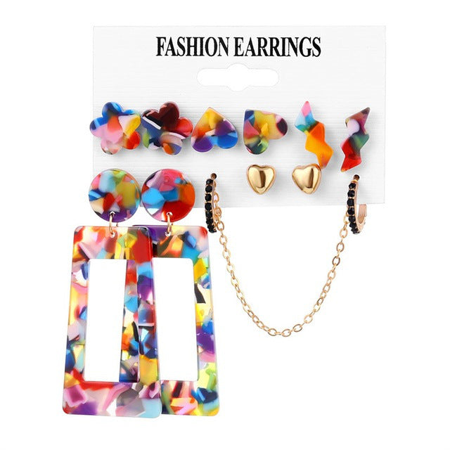Women's Fashion Minimalism Temperament Wild Exaggerated Personalized Rings