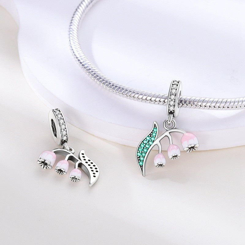 Versatile Women's Cactus Charm Sier Beads Jewelry Accessories