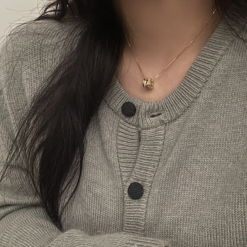 Fritillary Small Waist Female Summer Light Luxury Minority Necklaces
