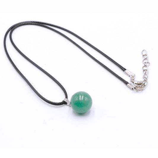 Natural Crystal Tigereye Aventurine Ball Scenic Pendants