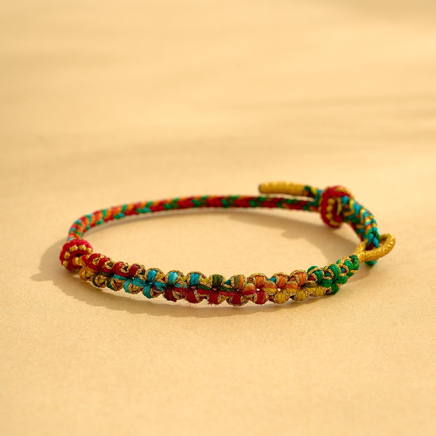Dragon Boat Festival Colorful Rope Small Red Hand-woven Tiger Head Bracelet