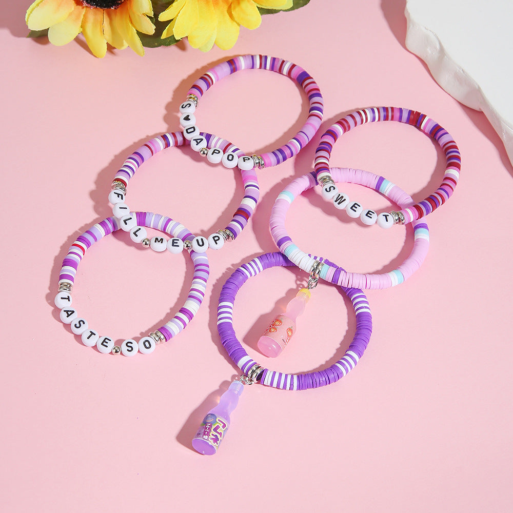 Magic Hunting Group Fan Elastic Handmade Beaded Birthday Party Bracelets