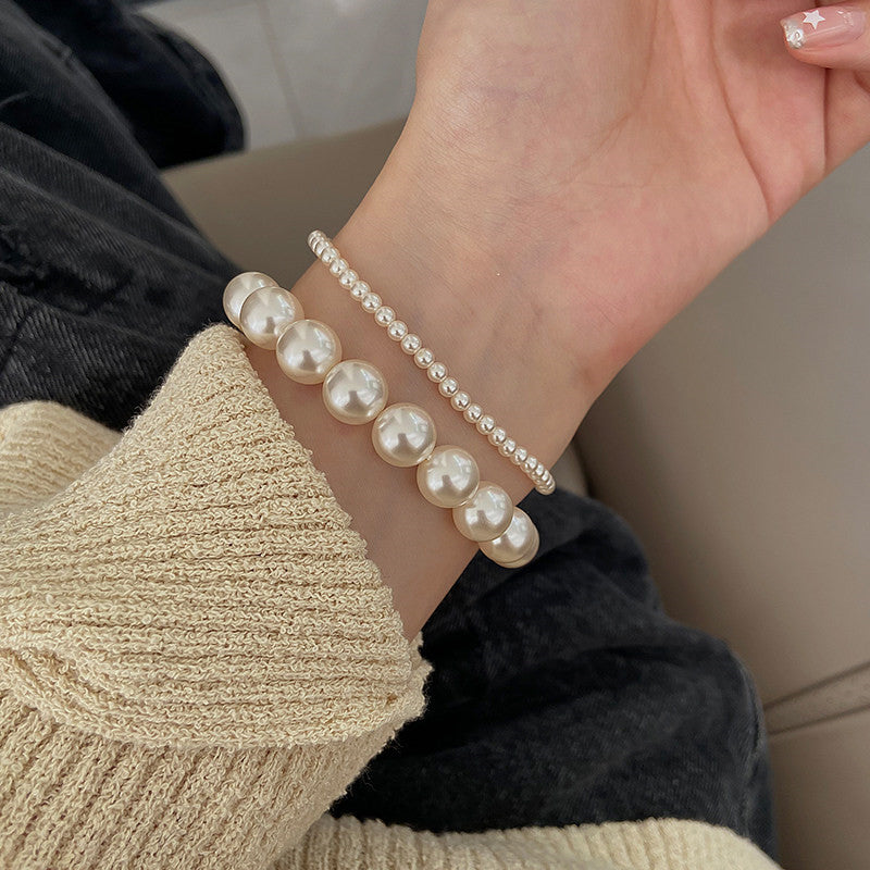 For Twin Double Layer Perfect Circle Bracelet
