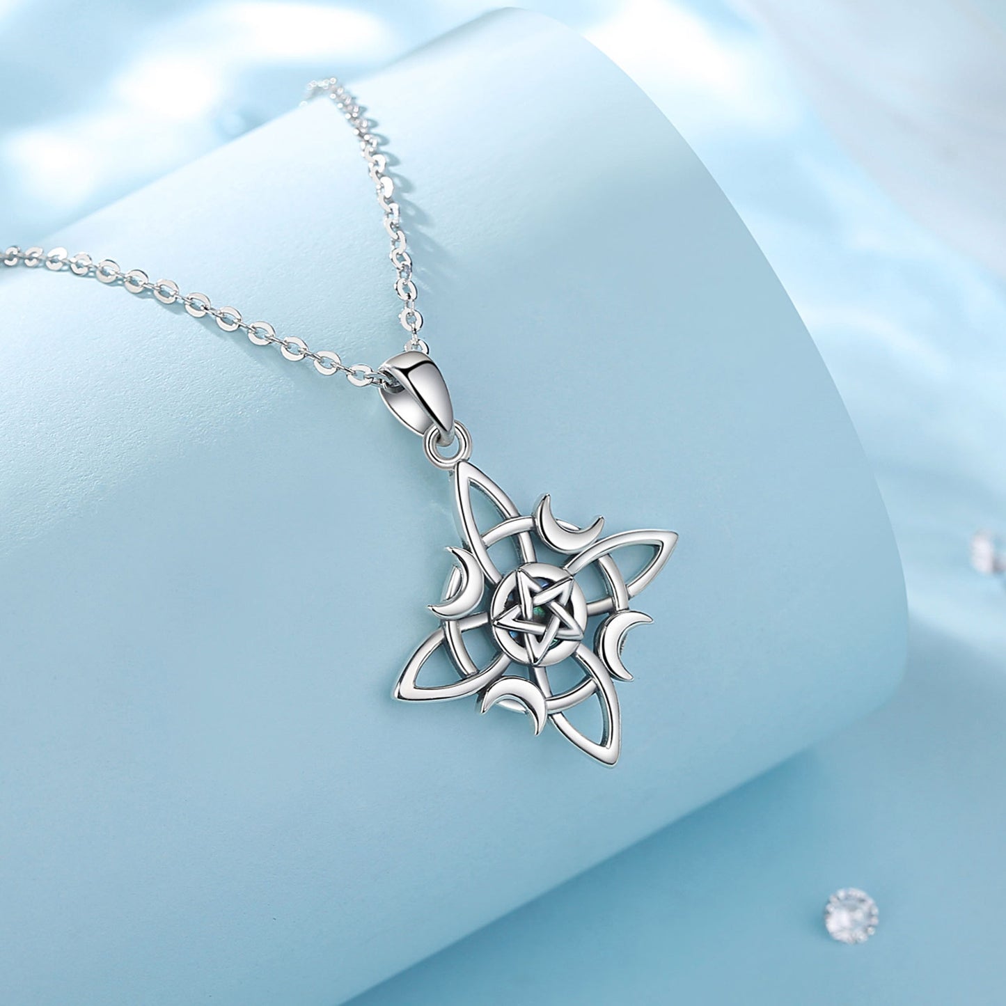 Celtic Knot Stylish Simple Personality Niche Clavicle Pendants