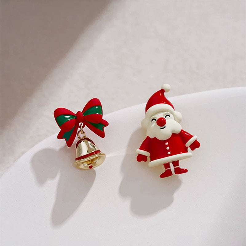 Christmas Tree Eardrops Series Female Cartoon Earrings